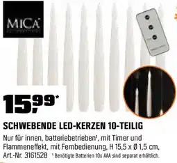 OBI Mica schwebende led-kerzen 10-teilig Angebot