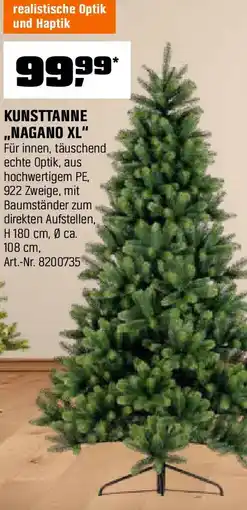 OBI Kunsttanne ,,nagano xl" Angebot