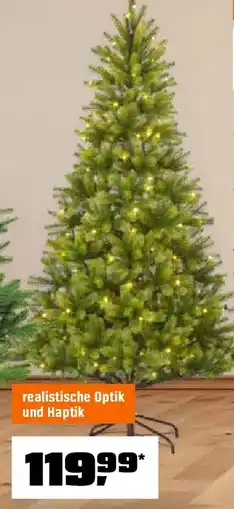 OBI Kunsttanne ,,nagano xl" mit beleuchtung Angebot