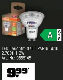 OBI OSRAM LED Leuchtmittel Angebot