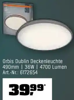 OBI OSRAM Orbis Dublin Deckenleuchte Angebot