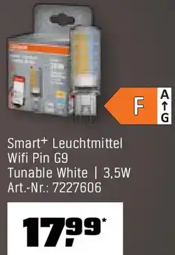 OBI OSRAM Smart+ Leuchtmittel Wifi Pin G9 Angebot