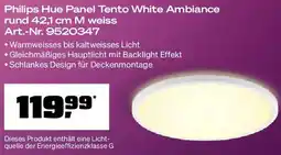 OBI Philips Hue Panel Tento White Ambiance rund 42,1 cm M weiss Angebot