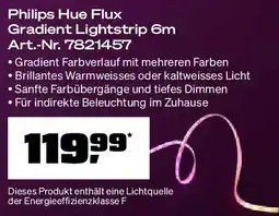 OBI Philips Hue Flux Gradient Lightstrip 6m Angebot