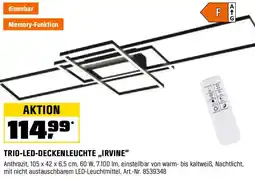 OBI Trio-led-deckenleuchte ,,irvine" Angebot