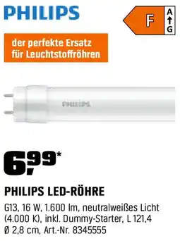 OBI Philips led-röhre Angebot