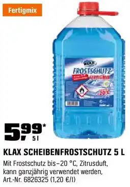OBI Klax scheibenfrostschutz Angebot