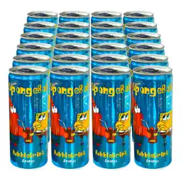 Netto Marken-Discount Sponge Bob Bubble Drink Ananas Limonade 0,25 Liter Dose, 24er Pack Angebot