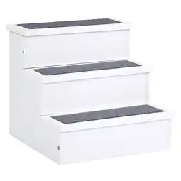 Netto Marken-Discount PawHut Haustiertreppe Tannenholz, Nadelfilz Angebot