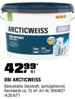 OBI Obi arcticweiss Angebot