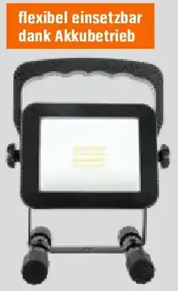 OBI Led arbeitsleuchte mit akku Angebot