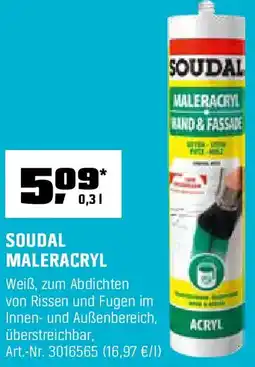 OBI Soudal maleracryl Angebot
