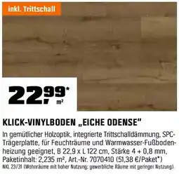 OBI Klick-vinylboden ,,eiche odense" Angebot