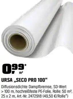 OBI Ursa „seco pro 100" Angebot