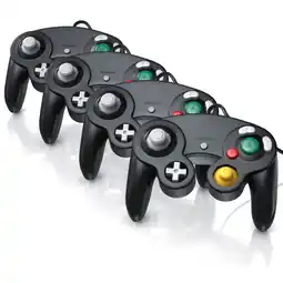 Netto Marken-Discount CSL 2x Nintendo-Controller, Gamepad für Nintendo GameCube / Wii Vibrationseffekte / ergonomisch Angebot