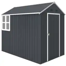 Netto Marken-Discount Outsunny Gartenschuppen Verzinkter Stahl Angebot