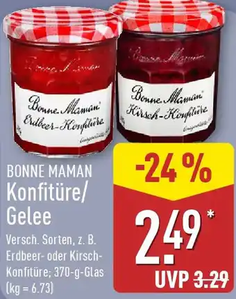 Aldi Nord BONNE MAMAN Konfitüre/ Gelee Angebot