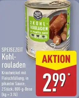 Aldi Nord SPEISEZEIT Kohlrouladen Angebot
