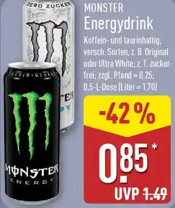 Aldi Nord MONSTER Energydrink Angebot