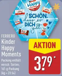 Aldi Nord FERRERO Kinder Happy Moments Angebot