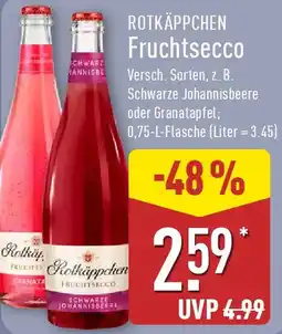 Aldi Nord ROTKÄPPCHEN Fruchtsecco Angebot