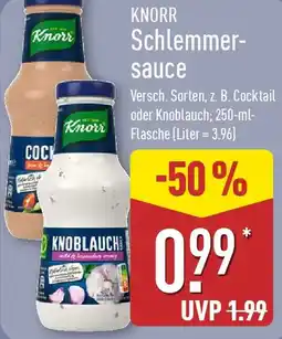 Aldi Nord KNORR Schlemmersauce Angebot