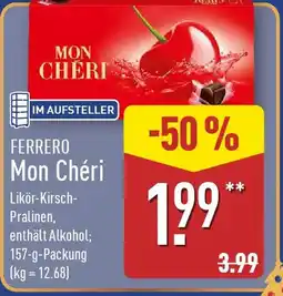 Aldi Nord FERRERO Mon Chéri Angebot
