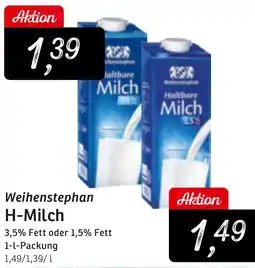 KONSUM Weihenstephan H-Milch Angebot
