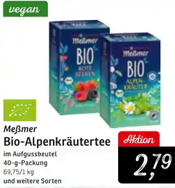 KONSUM Meẞmer Bio-Alpenkräutertee Angebot