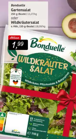 KONSUM Bonduelle Gartensalat oder Wildkräutersalat Angebot