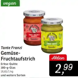 KONSUM Tante Franzi Gemüse Fruchtaufstrich Angebot