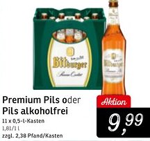 KONSUM Premium Pils oder Pils alkoholfrei Angebot