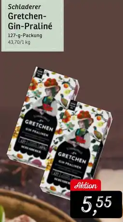 KONSUM Schladerer Gretchen Gin-Praliné Angebot