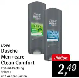 KONSUM Dove Dusche Men +care Clean Comfort Angebot