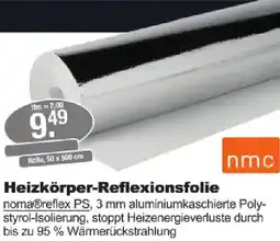 Mobau Bauzentrum Toka Heizkörper-Reflexionsfolie Angebot