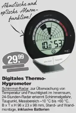 Mobau Bauzentrum Toka Digitales Thermo Hygrometer Angebot