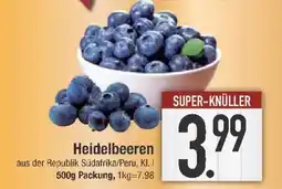 E-Center Heidelbeeren Angebot