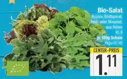 E-Center Bio Salat Angebot