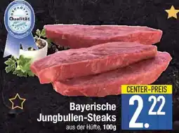 E-Center Bayerische Jungbullen Steaks Angebot