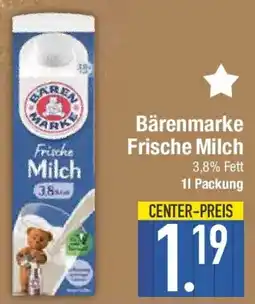E-Center Bärenmarke Frische Milch Angebot