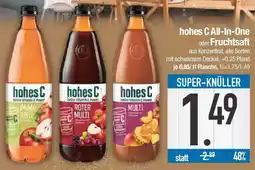 E-Center hohes C All-In-One oder Fruchtsaft Angebot