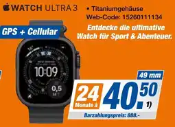 expert Techno Land Apple WATCH ULTRA 3 Angebot