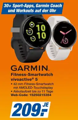 expert Techno Land GARMIN Fitness-Smartwatch vívoactive 5 Angebot