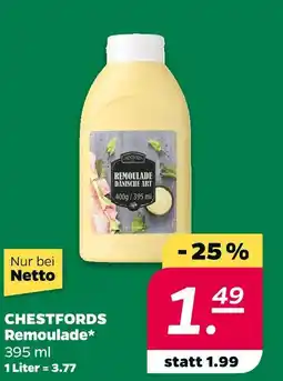 NETTO Chestfords remoulade Angebot