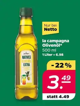 NETTO La campagna olivenöl Angebot