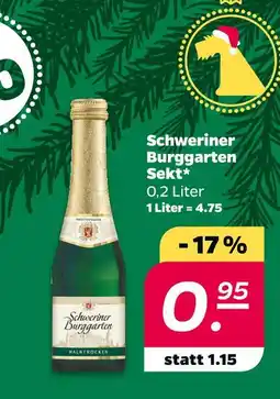 NETTO Schweriner burggarten sekt Angebot