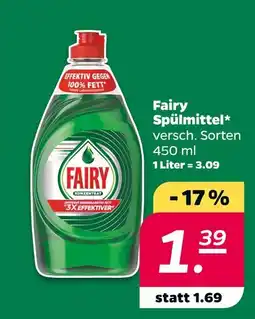 NETTO Fairy spülmittel Angebot