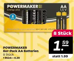 NETTO Powermaker 8er-pack aa batterien Angebot
