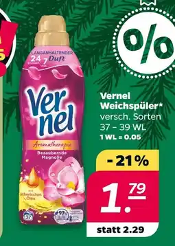 NETTO Vernel weichspüler Angebot