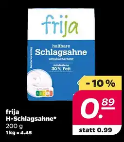 NETTO Frija h-schlagsahne Angebot